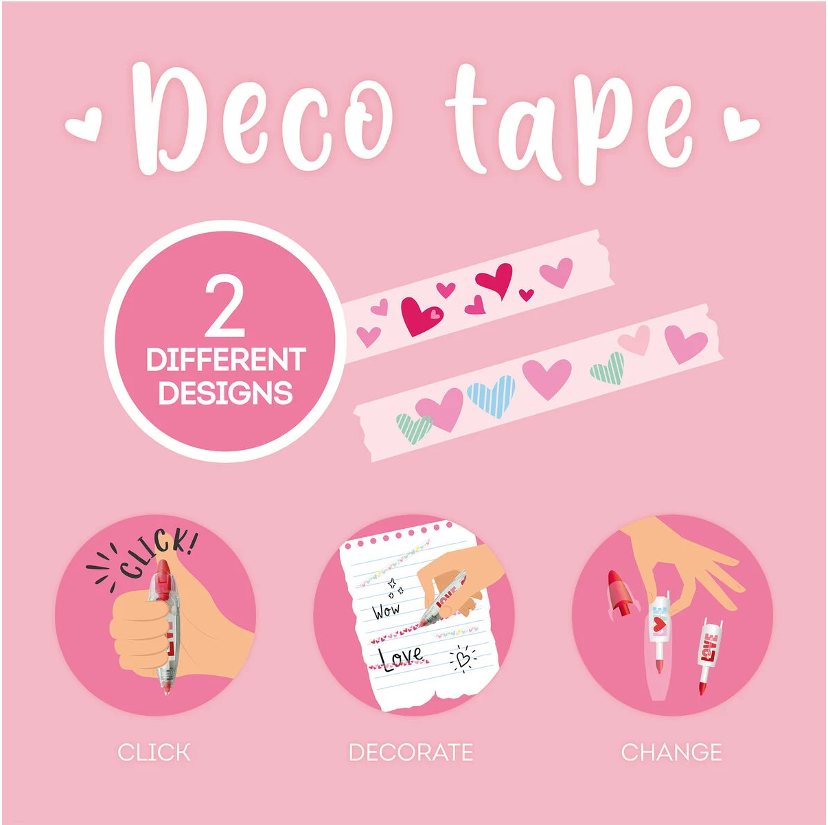 Caneta Fita para Decoração - Deco Tape