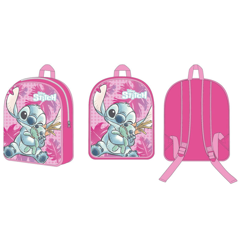Mochila pré escolar Stitch 30cm