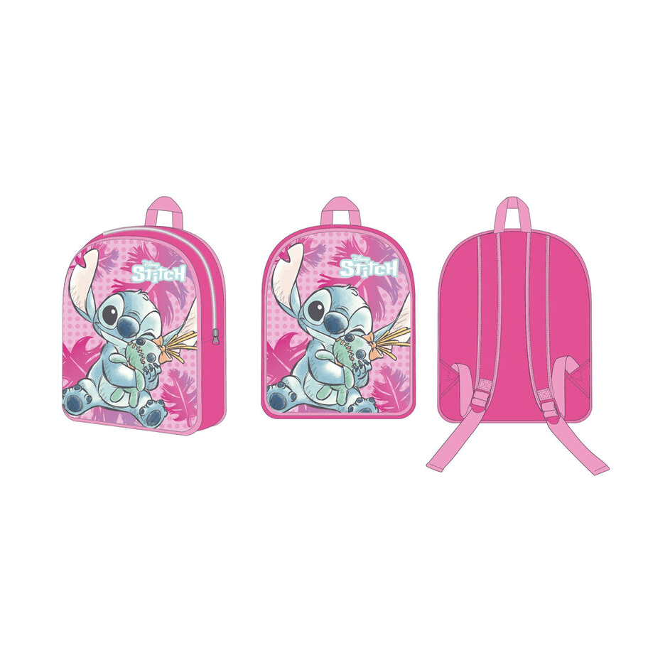 Mochila pré escolar Stitch 30cm