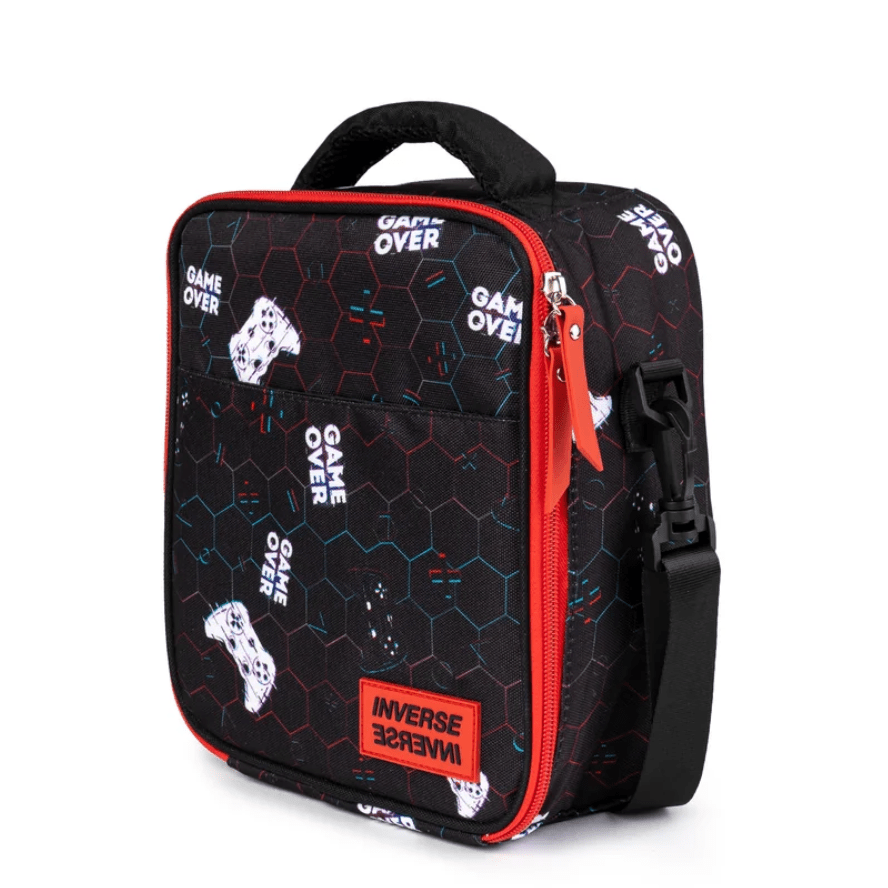 Saco Lanche Game Over Teen Inverse - Papelaria Encantada