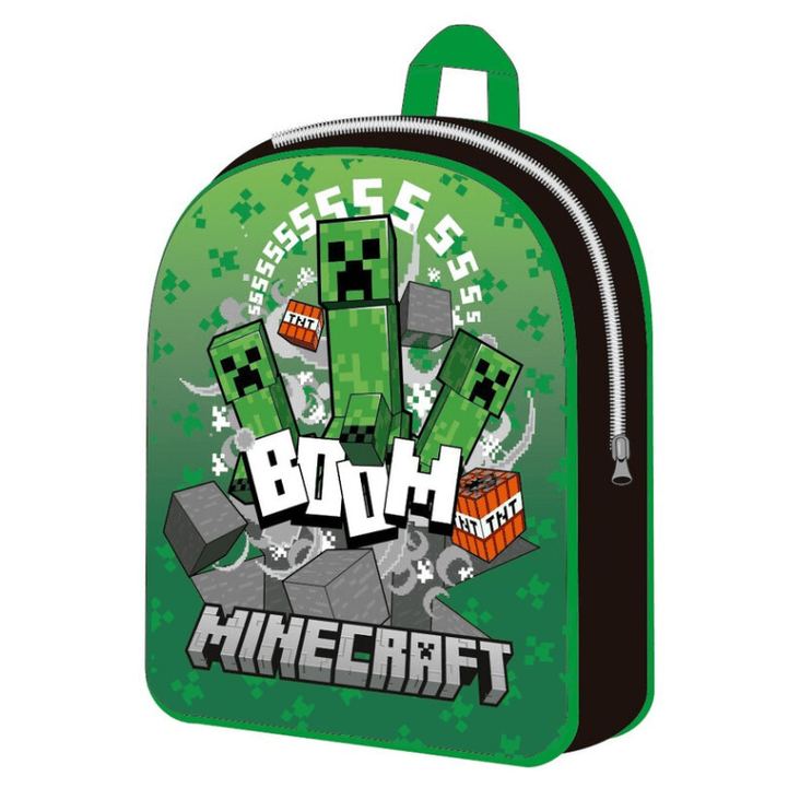 Mochila pre escolar Minecraft Papelaria Encantada