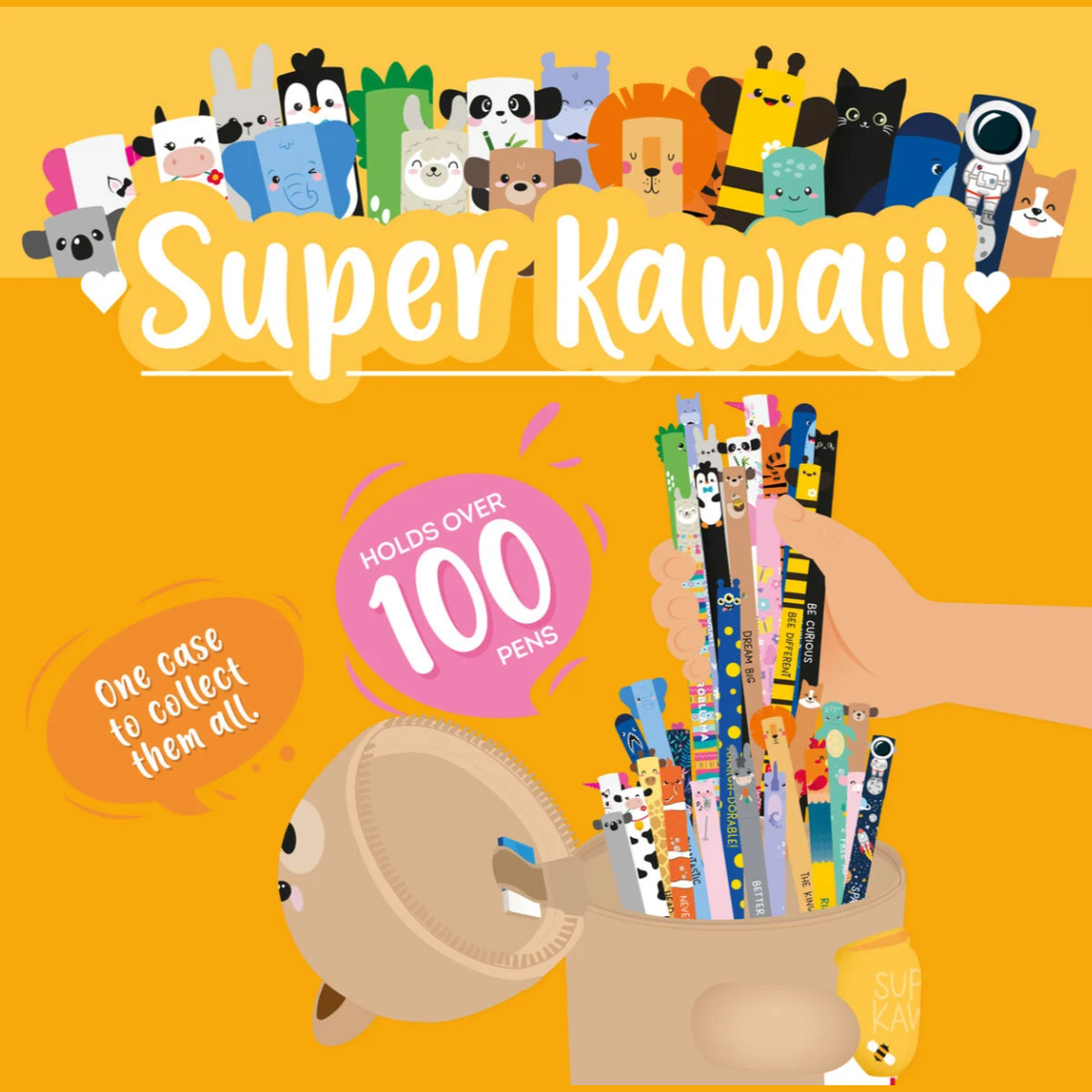 Estojo Urso Super Kawaii Legami