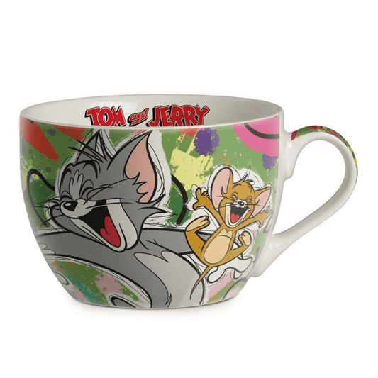 Caneca Porcelana Tom & Jerry 480ML