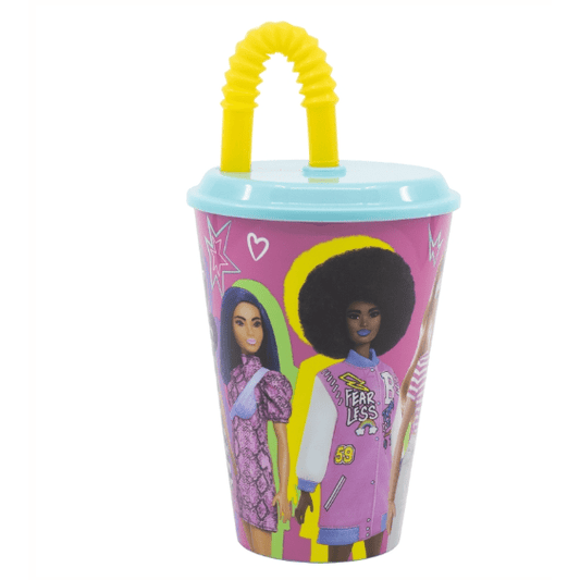 Copo Barbie c/palhinha