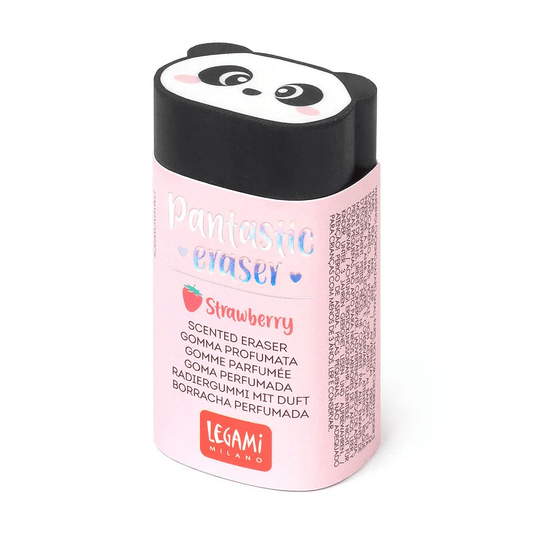 Goma de borrar Panda con aroma a fresa