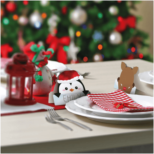 Conjunto de 12 etiquetas de Natal