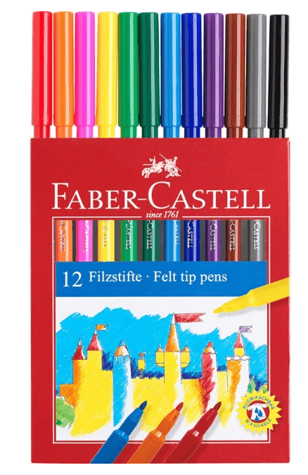 Marcadores FABER-CASTELL 12 un