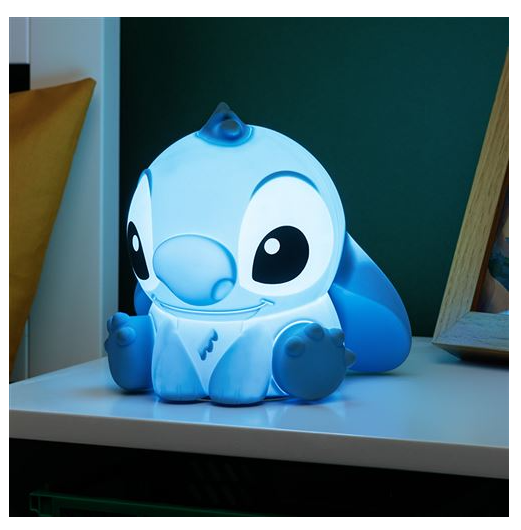 Candeeiro 3D Stitch 15cm