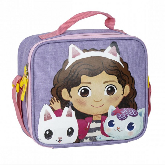 Lancheira térmica Gabby dollhouse - Papelaria Encantada