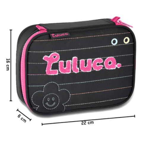 Estojo Luluca Preto