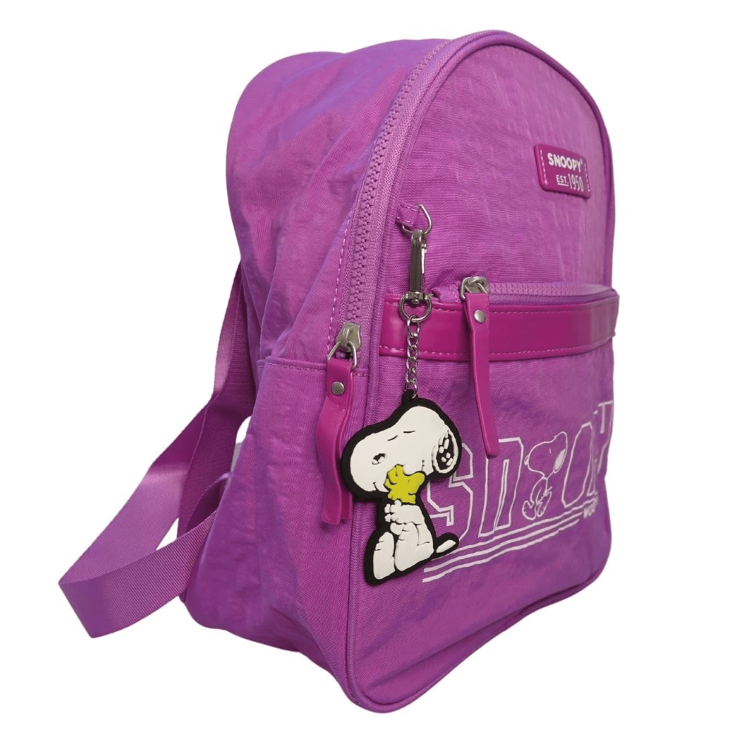Mochila Casual Lila Snoopy