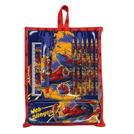 Set de papelería del Hombre Araña
