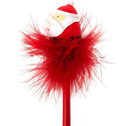 Caneta Esferográfica Com Luz - Escrever é Mágico - Pai Natal