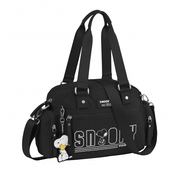Bolso Snoopy 30CM Negro