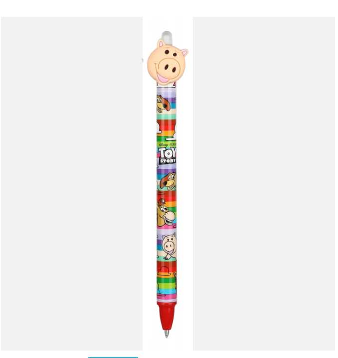 Caneta retrátil e apagável Porquinho Hamm Toy Story Disney