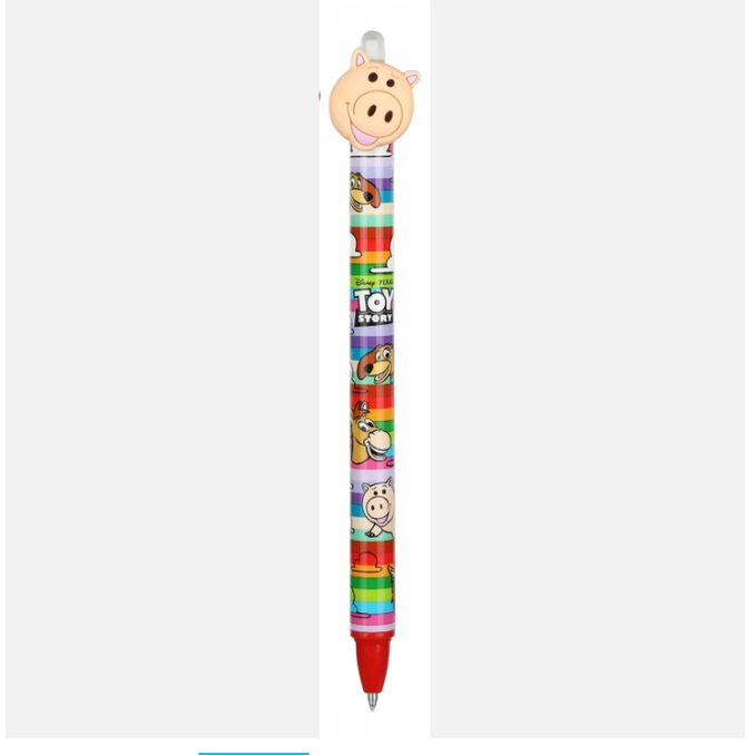 Caneta retrátil e apagável Porquinho Hamm Toy Story Disney