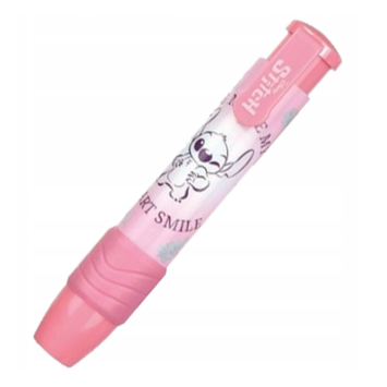 Borracha Retráctil Stitch Rosa