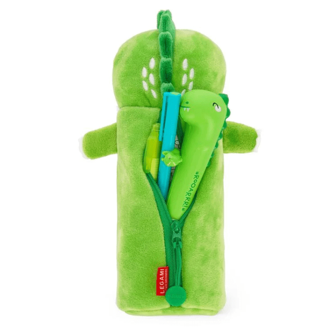 Estojo para lápis - super macio Dino de pelucia Legami