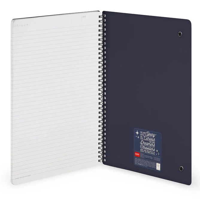Caderno A4 Legami Espiral Maxi - Moth