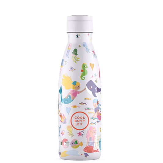 Garrafa térmica Cool Bottles Kids Sweet Mermaids 350ML