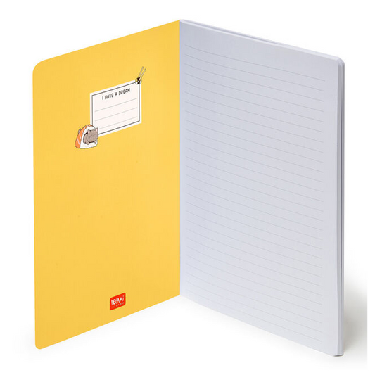 Caderno legami A5 Pautado - Sushi cat