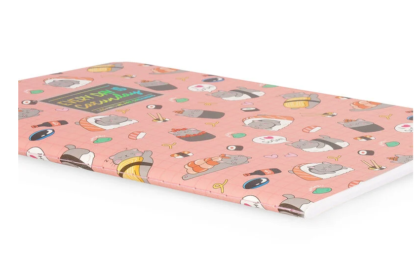 Caderno legami A5 - Sushi cat
