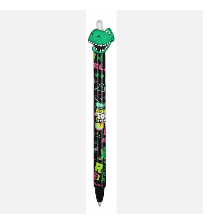Caneta retrátil e apagável Rex Toy Story Disney