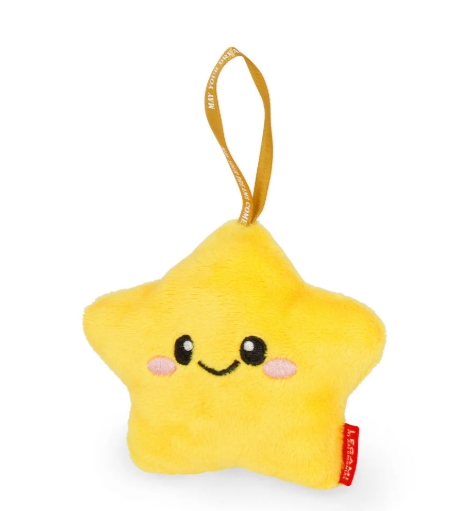 Enfeite de Natal em Peluche - Estrela - Oh-Oh-Ohrnaments