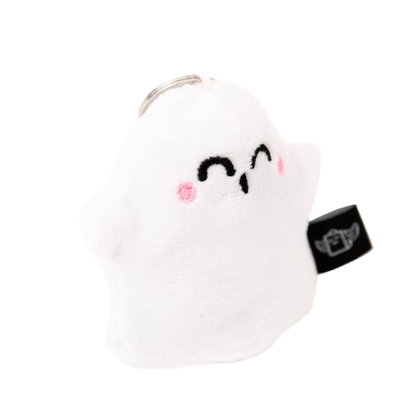 Porta-chaves de peluche - Fantasma halloween Mr Wonderful