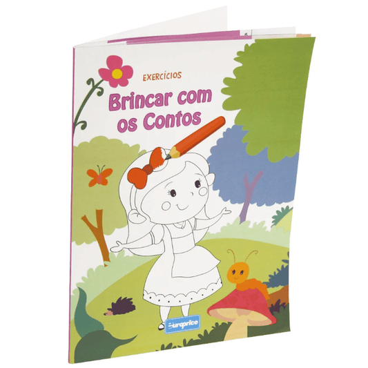 Livro para colorir - Brincar com os Contos – Exercícios