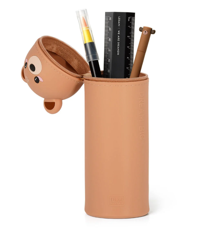Estojo de silicone macio 2 em 1 - Kawaii Teddy Bear