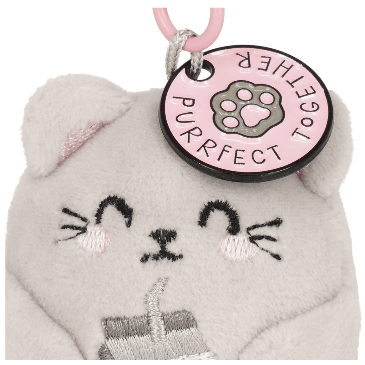 Porta-chaves de peluche kitty - Pequeno e super macio!