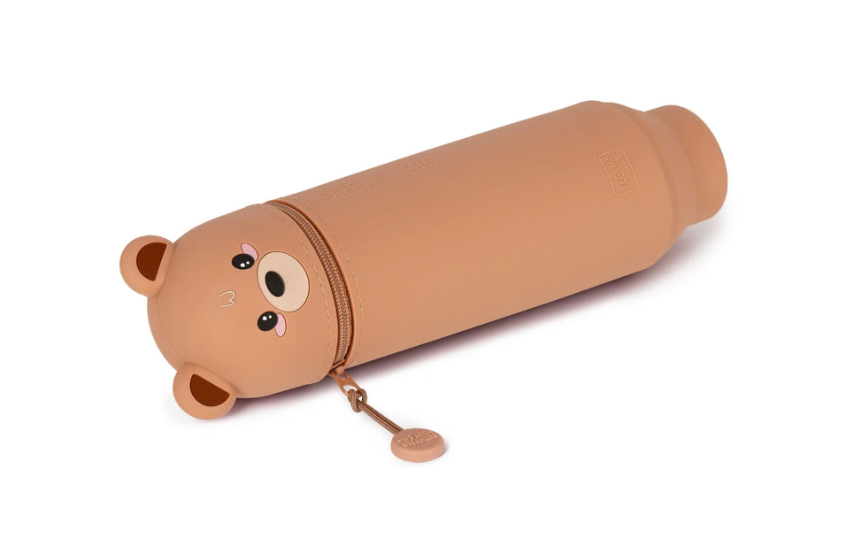 Estojo de silicone macio 2 em 1 - Kawaii Teddy Bear
