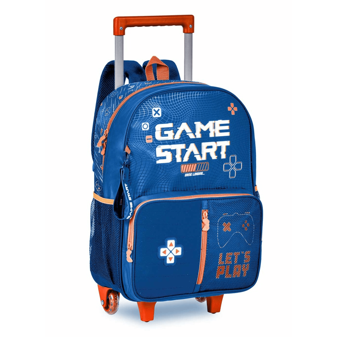 Mochila trolley game start 40cm azul