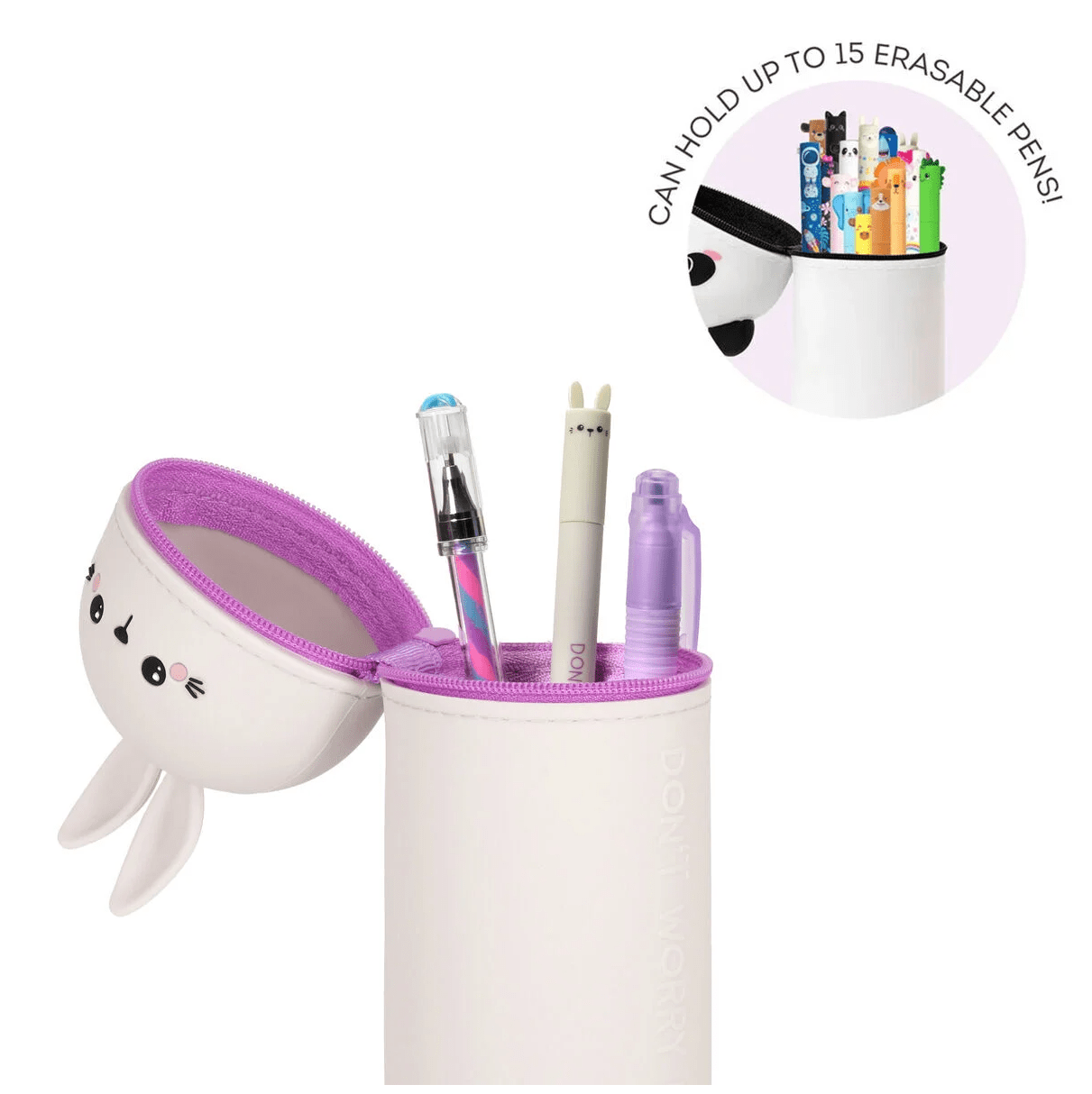 Estojo Legami Kawaii Bunny silicone