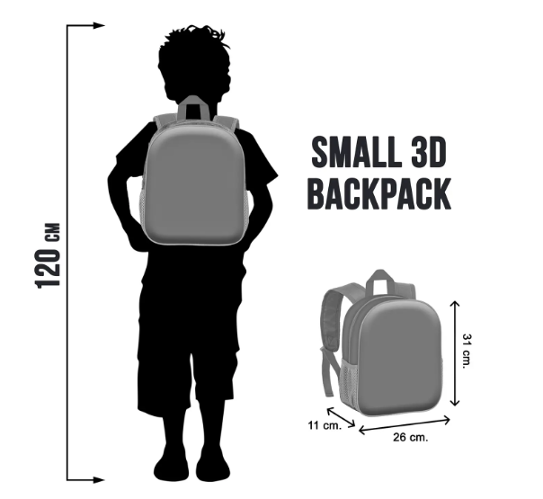 Mochila princesas 3D - Papelaria Encantada