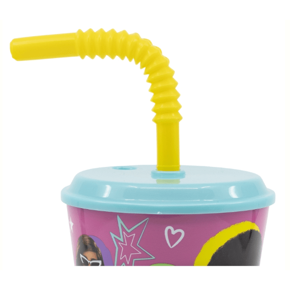 Copo Barbie c/palhinha