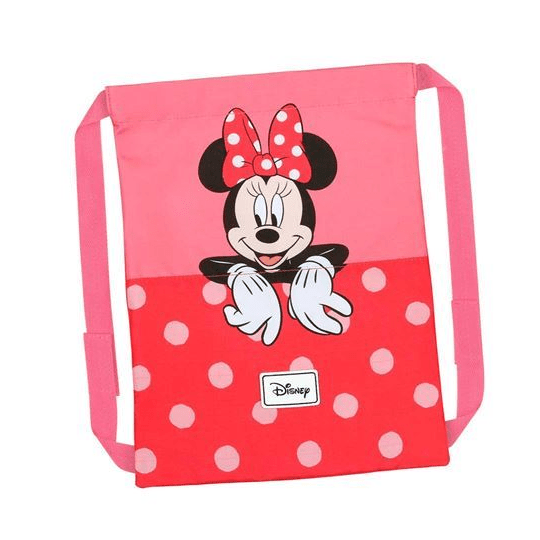 Saco de Cordão Joy Minnie - Vermelha