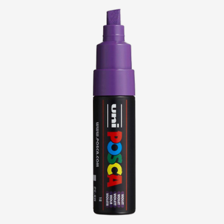 Marcador uni posca 8K Violeta 12