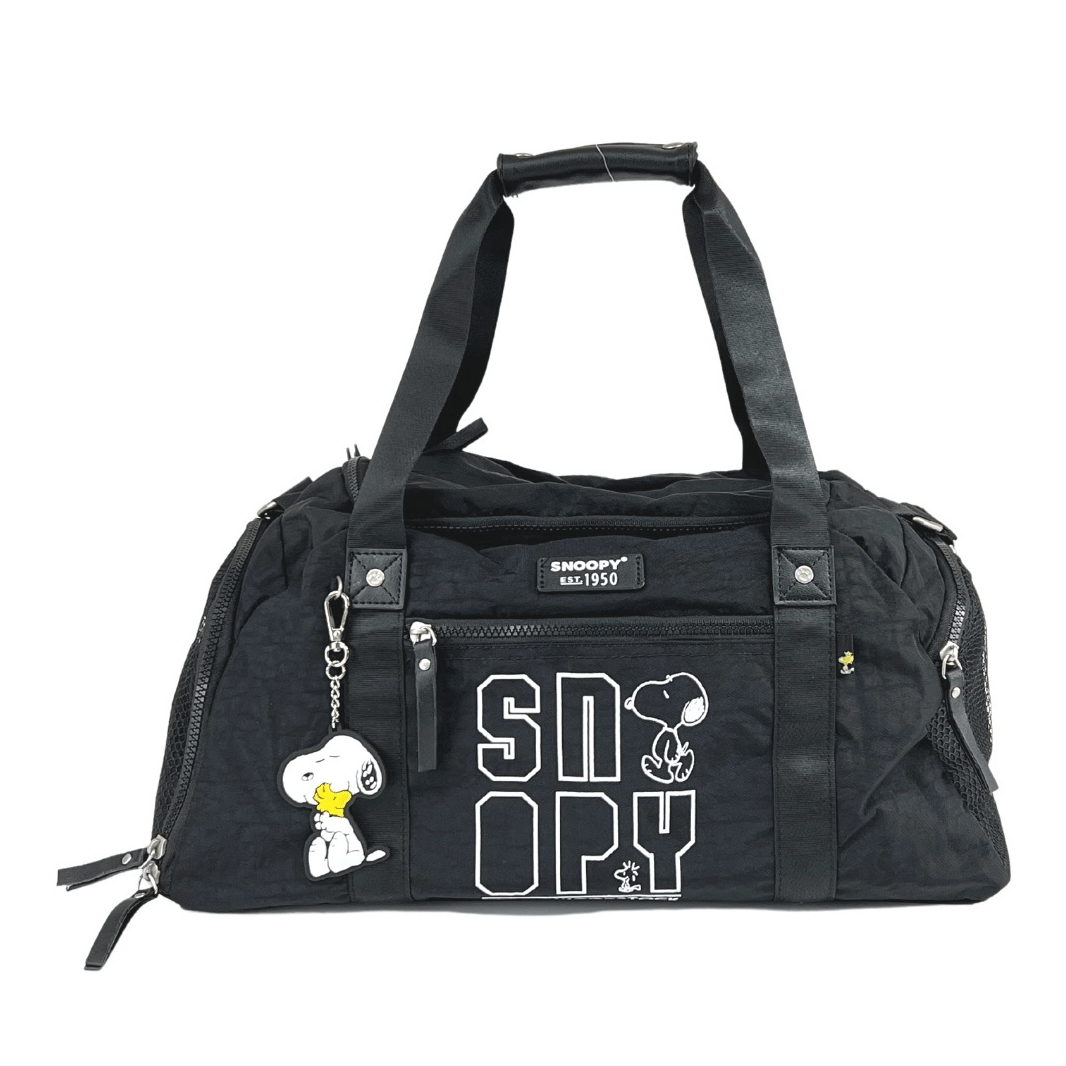 Bolsa de deporte/viaje Snoopy Negro 45CM