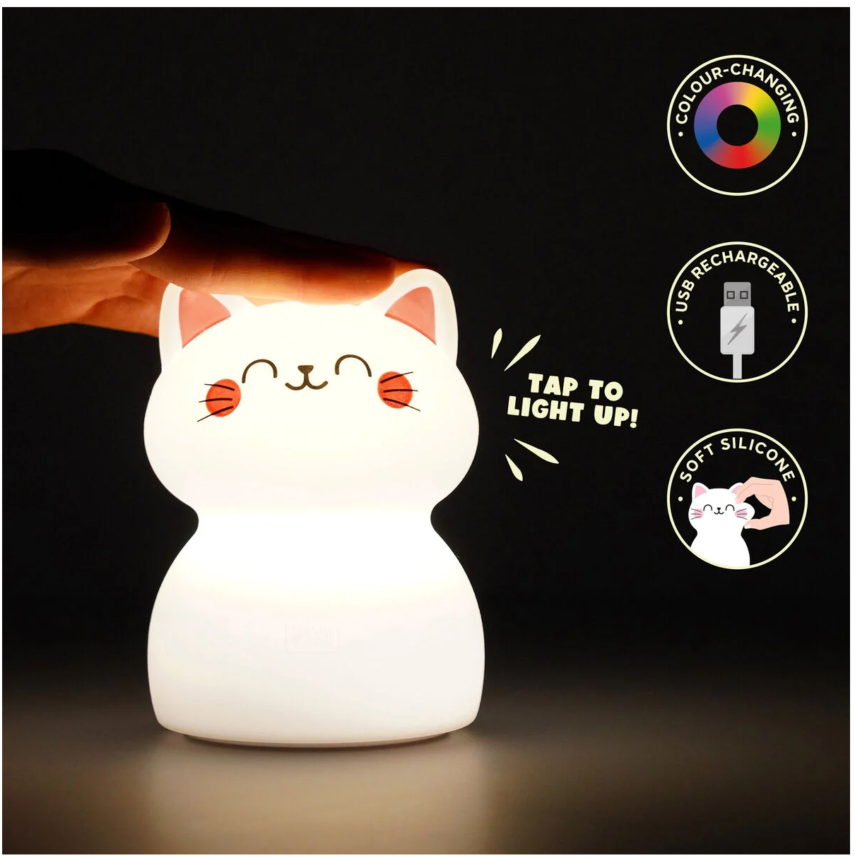 Luz de presença recarregavel Kitty Legami - Soft dreams