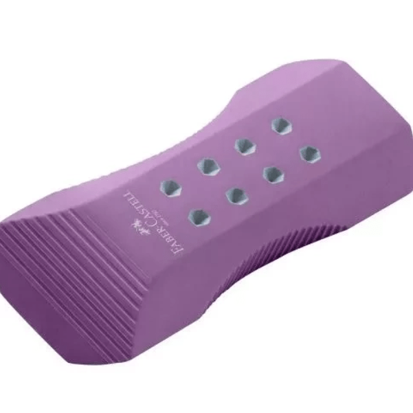 Borracha Rollon Sparkle Faber-Castell Lilás