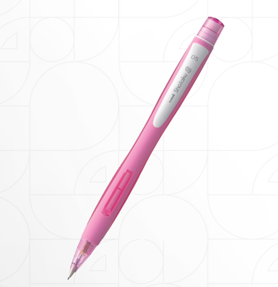 Lapiseira Uni Shalaku S 0.5 Rosa