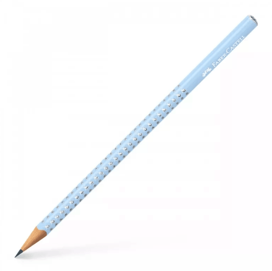 Lápis de grafite Faber-Castell Azul céu Sparkle