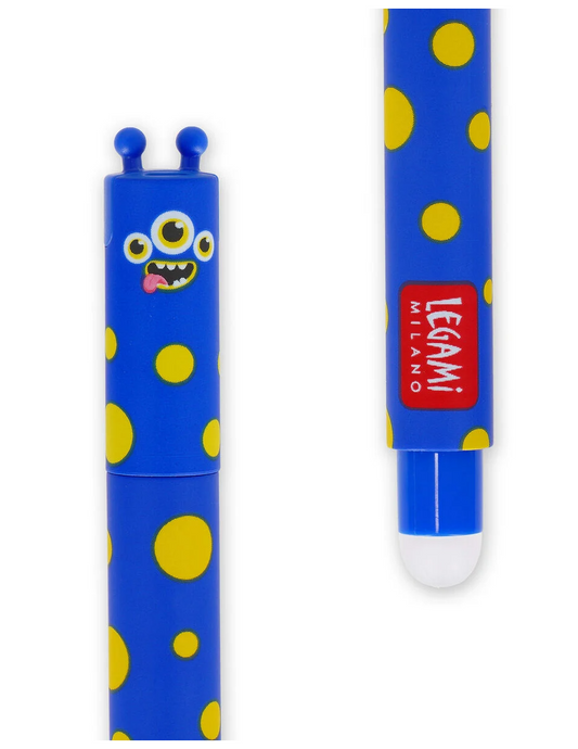 Caneta apagável Monstro Legami