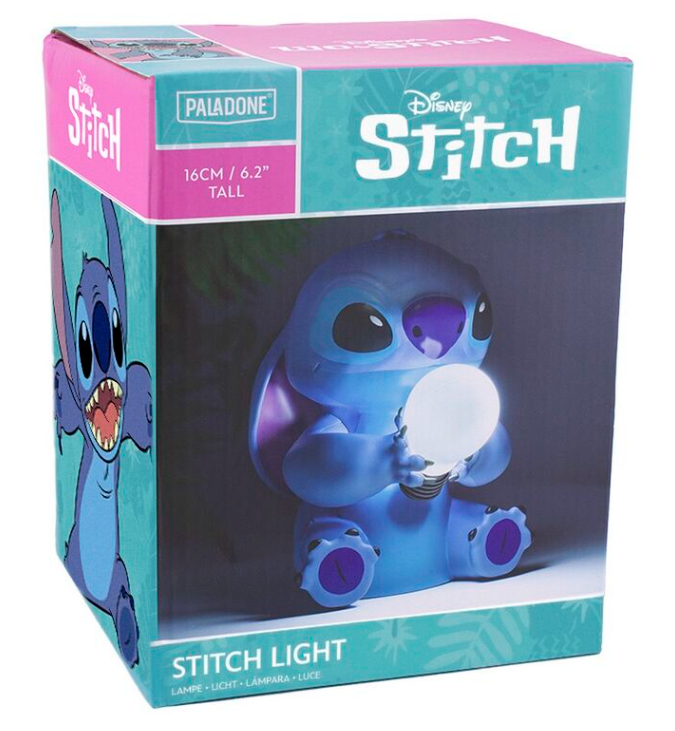Luz de presença Disney Stitch 16cm
