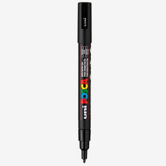 Marcador uni posca 3M Preto
