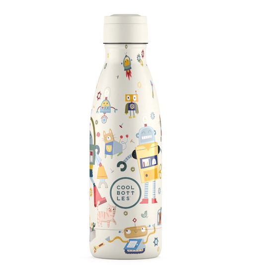 Garrafa térmica Cool Bottles Kids Messy Robots 350ML
