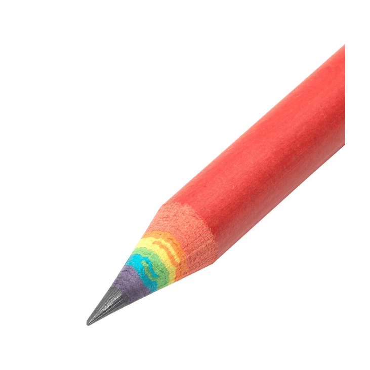 Conjunto de 6 lápis de grafite HB feitos de papel reciclado Legami