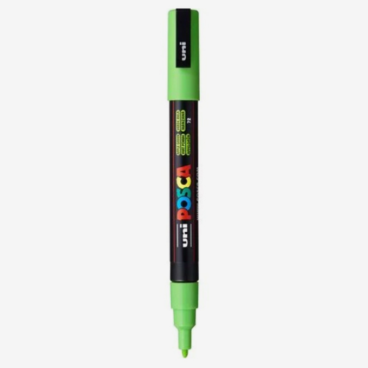 Marcador uni posca 3M Verde maça